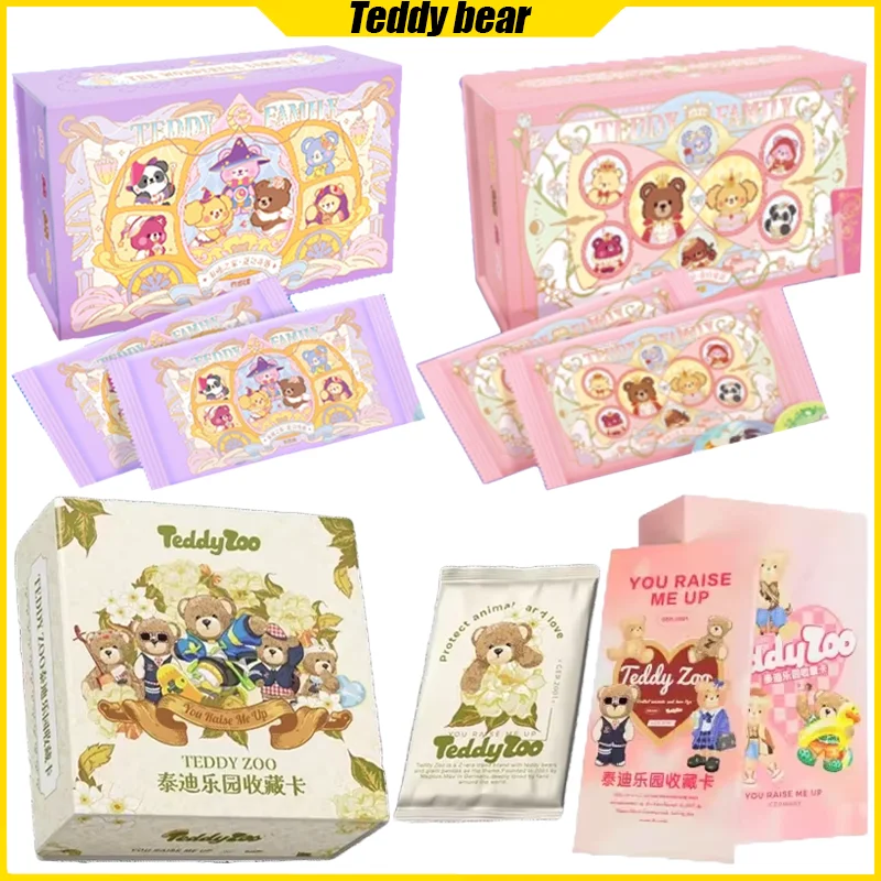 Board Game Box - Oyuncak Ayı Kartları Teddy Hayvanat Bahçesi