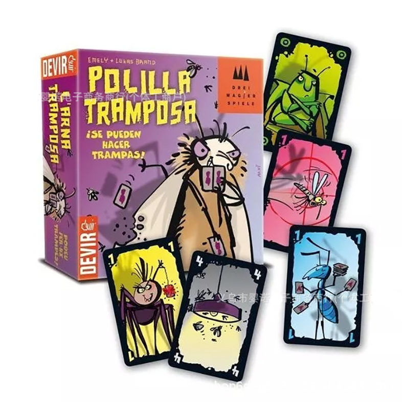 Board Game Viral - Mogel Motte Polilla Tramposa Kart Oyunu