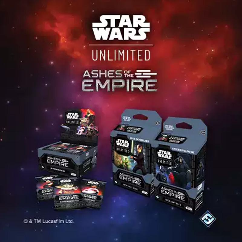 Board Game Empire - Orijinal Asmodee Star Wars Unlimited Ashes