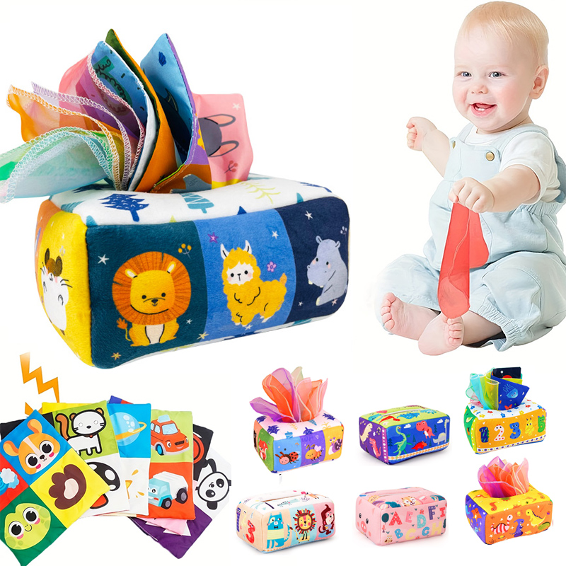 Board Game Box - Bebek Montessori Oyuncak, Sihirli Doku Kutusu,