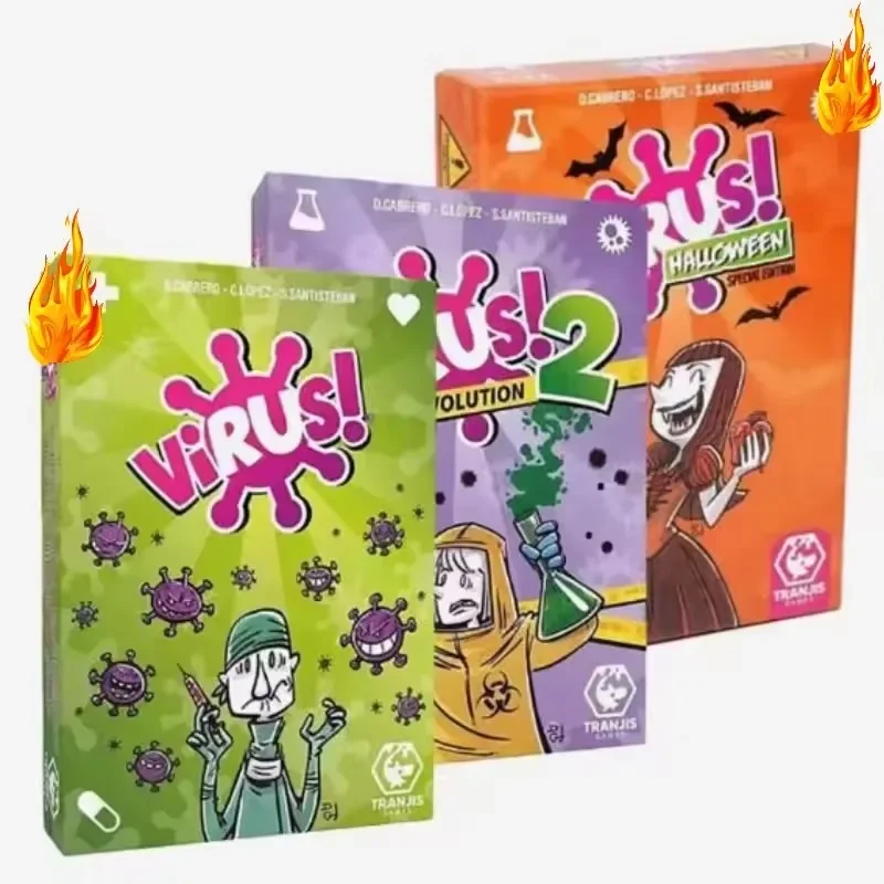 Board Game Viral - 2026 Aile Strateji Kart Oyunu Seti