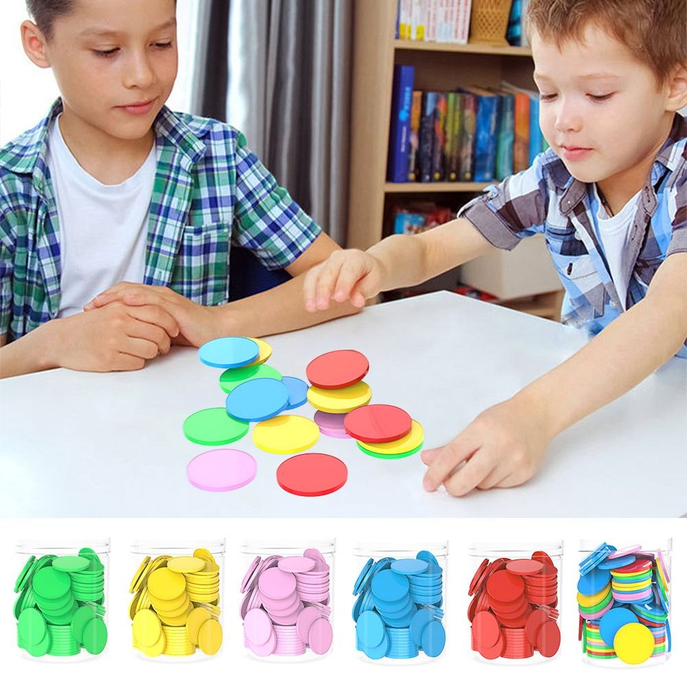 Board Game Impostor - 100 adet Plastik Sayma Çipleri Toplama