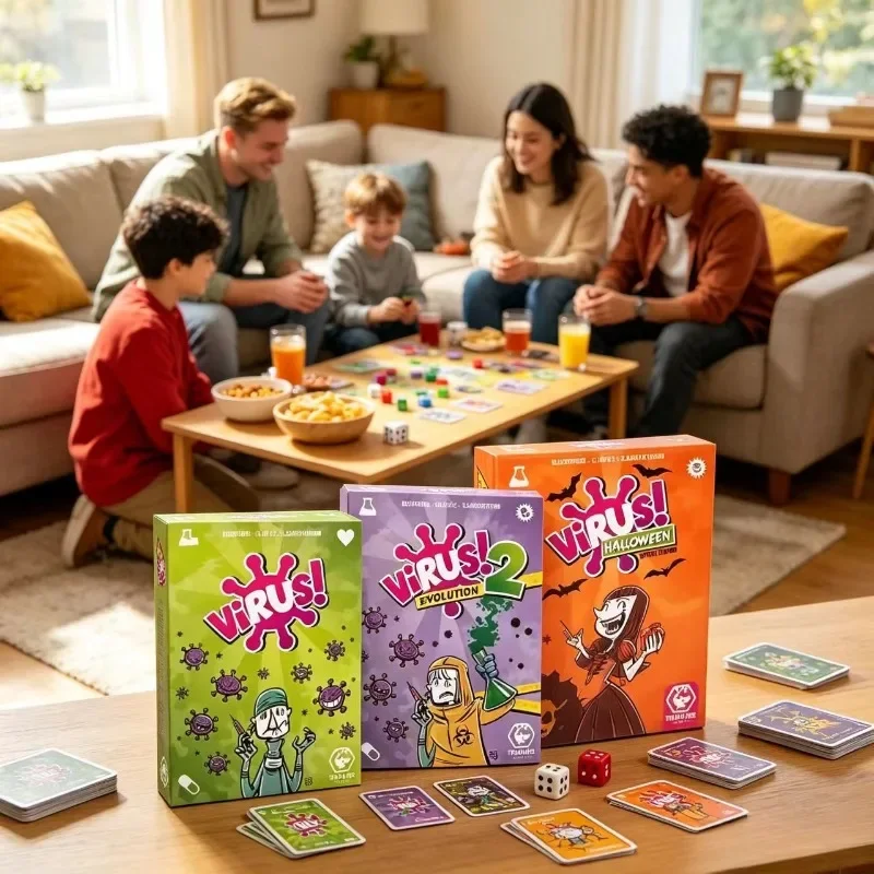 Board Game Virus - İlginç Virüs Kart Oyunu ve Virüs