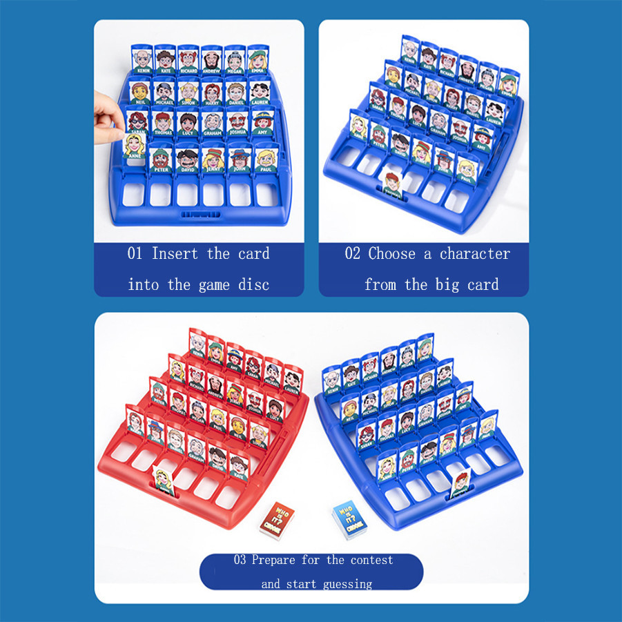 Bilin bakalım ben kimim Masa O - Board Game Guess Who incelemesi ve fiyatı