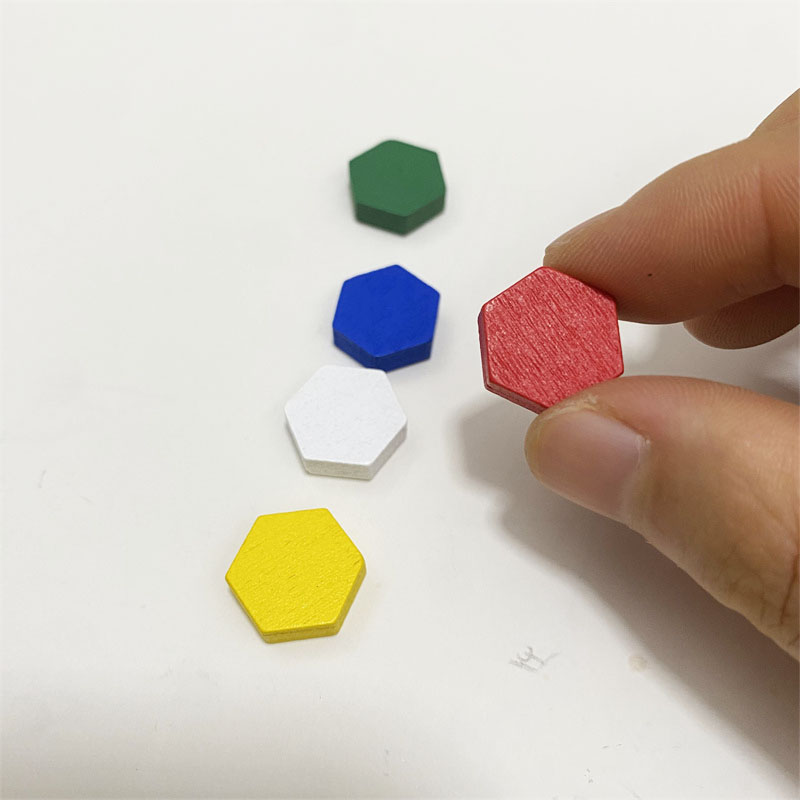 50 parça ahşap altıgen prizma  - Board Game Impostor incelemesi ve fiyatı