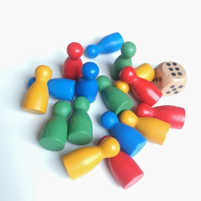 100 Adet Renkli Ahşap Satranç  - Board Game Impostor incelemesi ve fiyatı