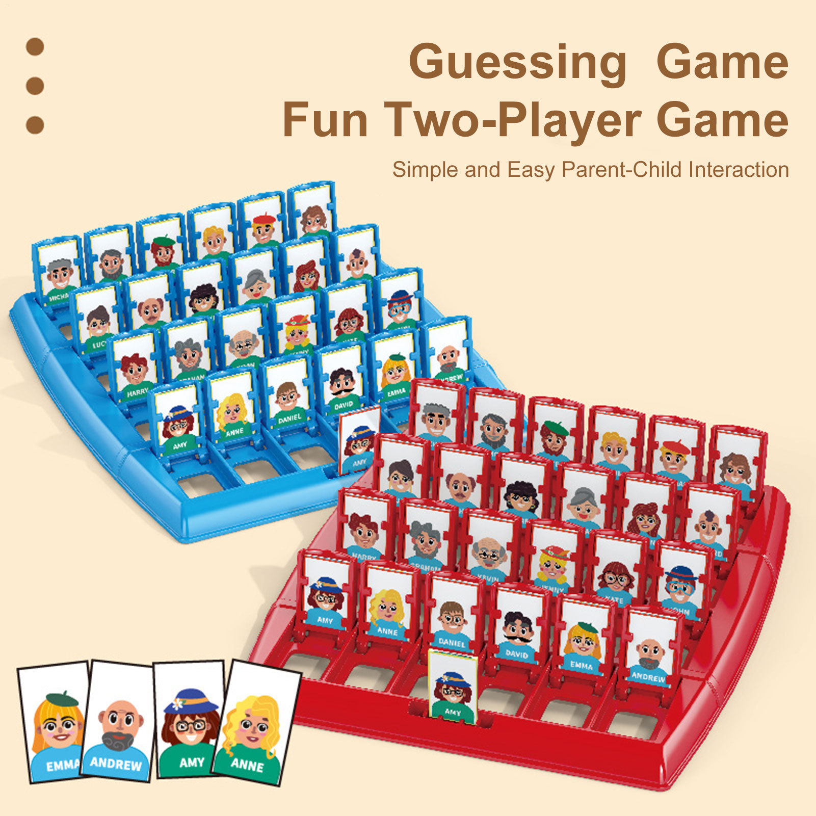 İki Kişilik Eğitici Oyuncak İn - Board Game Guess Who incelemesi ve fiyatı