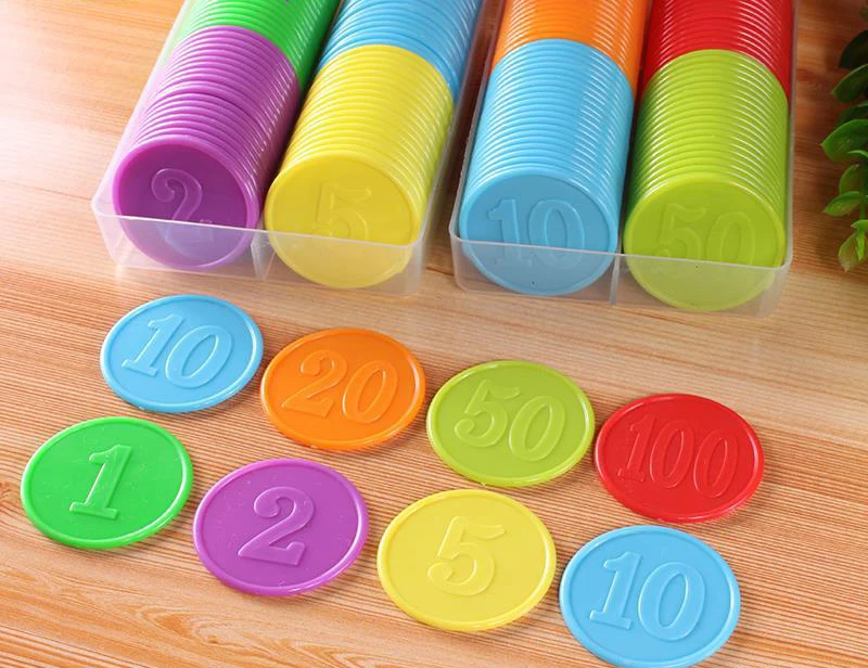 80 adet Plastik Çip Para Seti  - Board Game Sequence incelemesi ve fiyatı