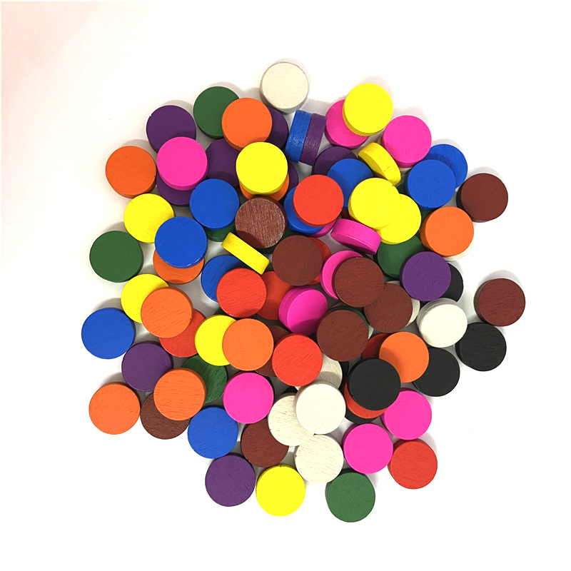 100 adet Çap 15*5 MM Ahşap Piy - Board Game Sequence incelemesi ve fiyatı