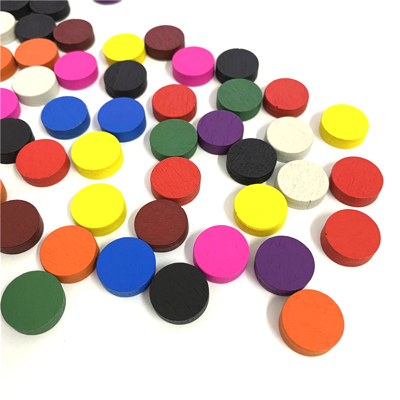 100 adet Çap 15*5 MM Ahşap Piy - Board Game Sequence incelemesi ve fiyatı