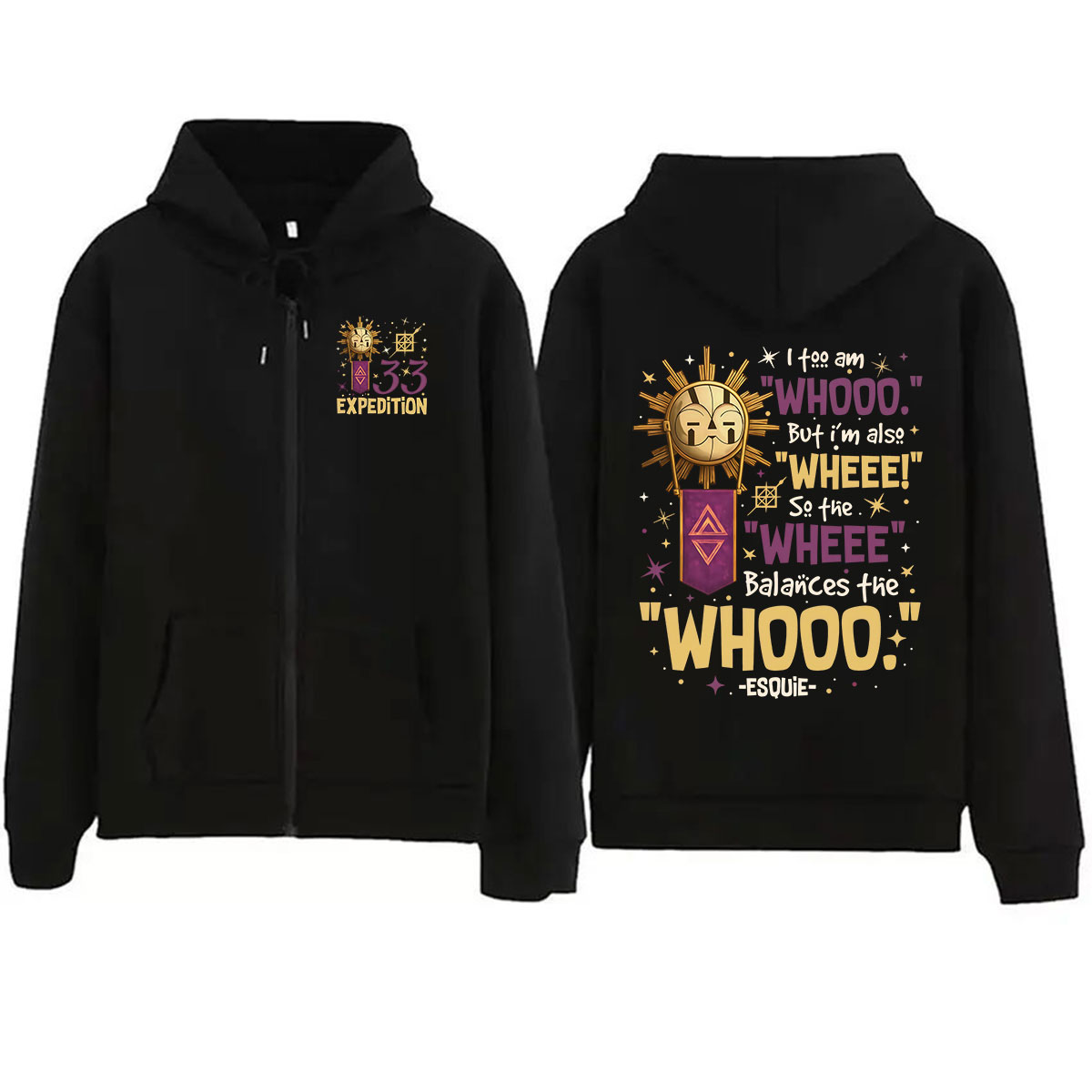 Zip Up Hoodie Clair Obscur Exp - Board Game Guess Who incelemesi ve fiyatı