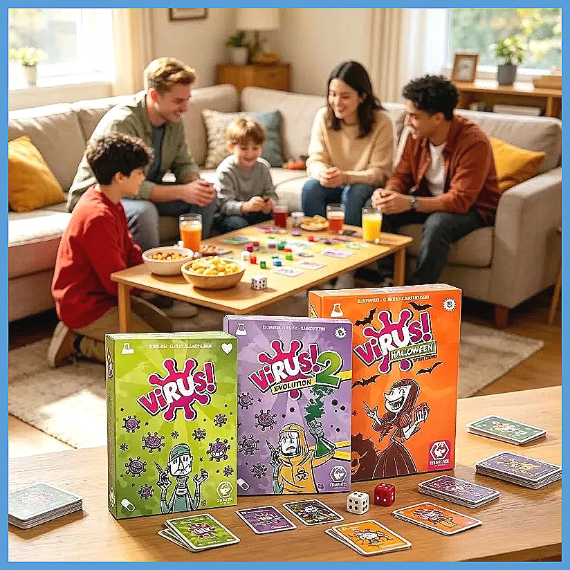 Virüs Serisi 1&2 Aile Strateji - Board Game Virus incelemesi ve fiyatı