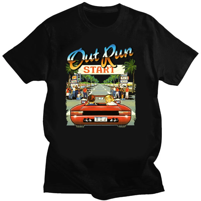90s Vintage Out Run üst T Shir - Board Game Viral incelemesi ve fiyatı